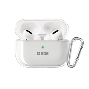 Dėklas SBS, Apple AirPods Pro, silicone, clear TEAPPRO2T