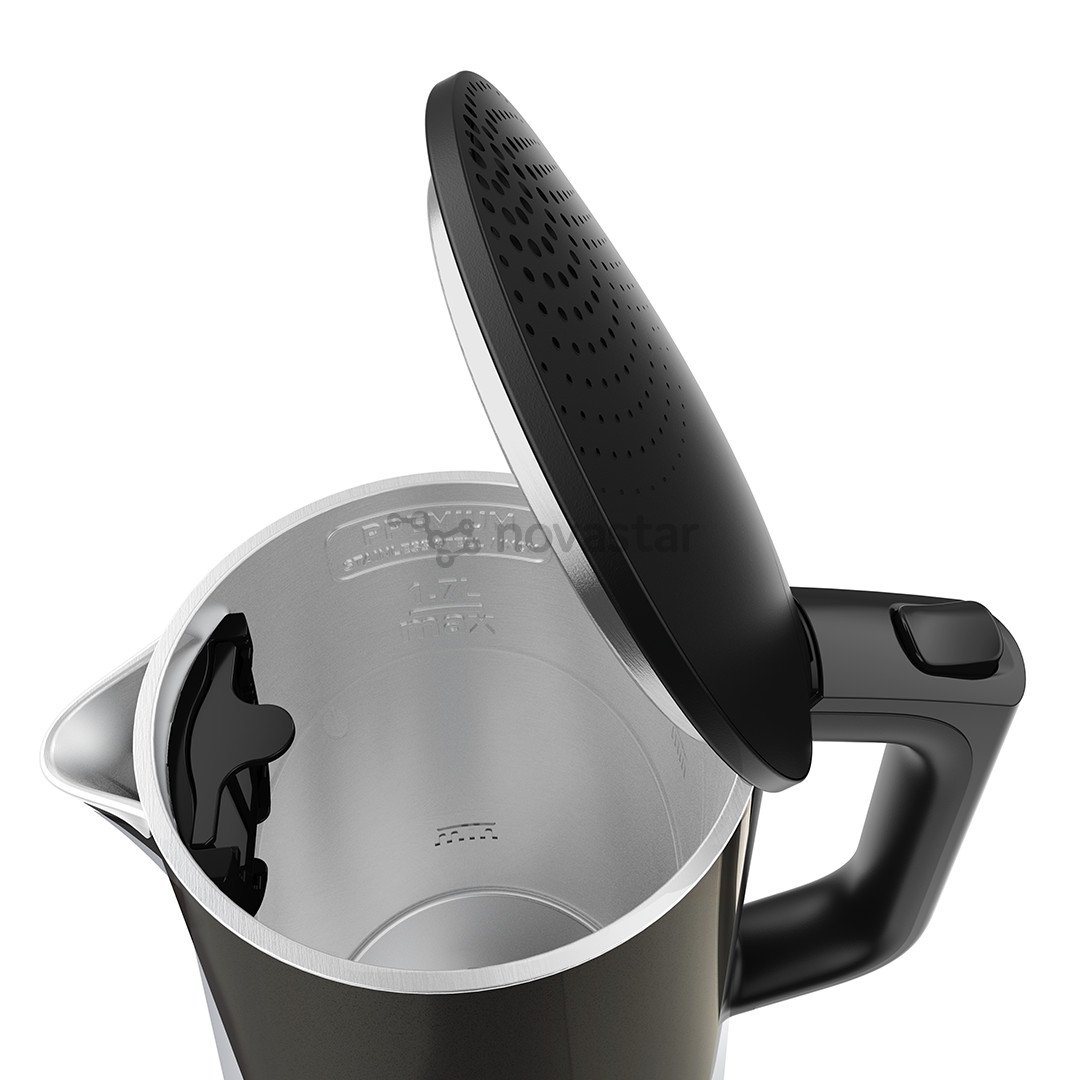 Tefal Digital, 1.7 L, 1800 W, grey - Kettle