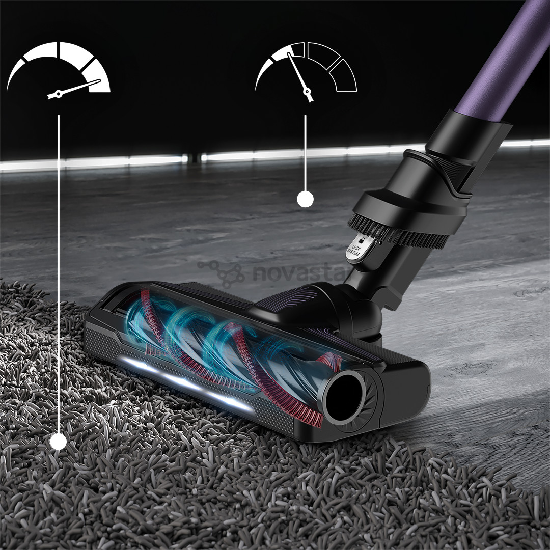 Tefal X-Force Flex 9.60, Allergy, фиолетовый - Беспроводной пылесос