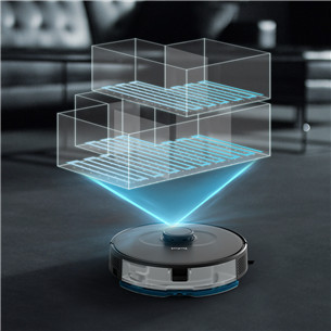 Tefal X-PLORER Serie 75 S, black - Robot vacuum cleaner