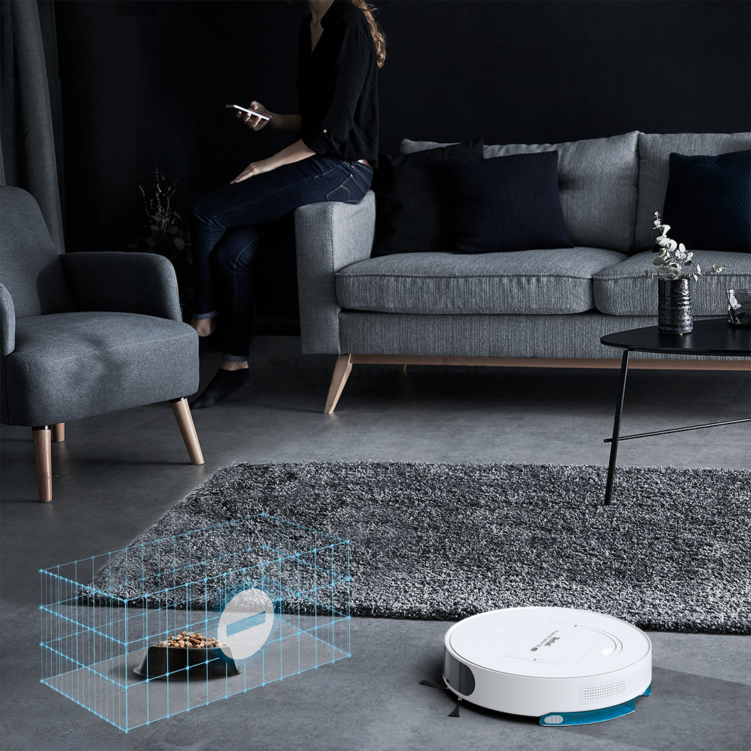 Tefal X-Plorer Serie 130 Ai Animal & Allergy, Wet&Dry, white - Robot vacuum cleaner