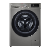 Skalbimo mašina-džiovyklė LG F2DV5S8S2PE, Slim Steam, 8,5 kg / 5 kg, 1200 rpm, gylis 47,5 cm