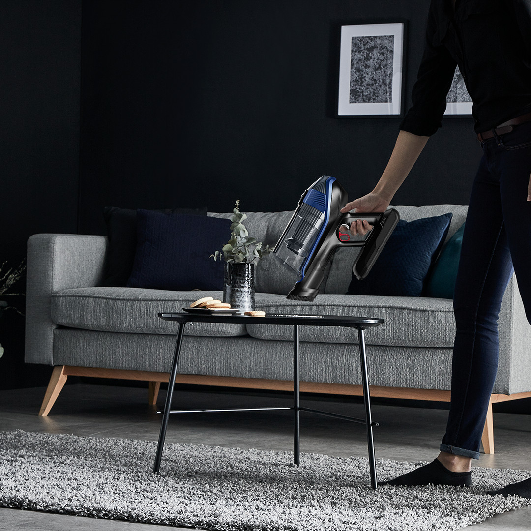 Tefal X-Force Flex 14.60 Aqua, mėlynas - Belaidis dulkių siurblys