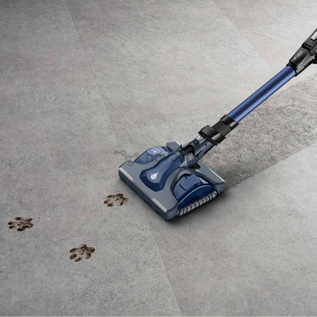 Tefal X-Force Flex 14.60 Aqua, mėlynas - Belaidis dulkių siurblys