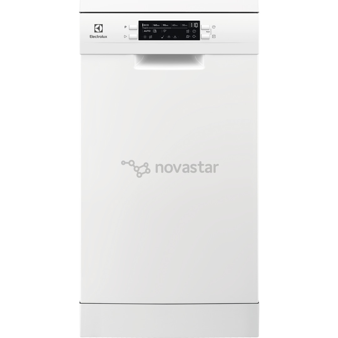 Electrolux 600 Slim, 10 komplektų talpa, plotis 44,6 cm, balta - Indaplovė