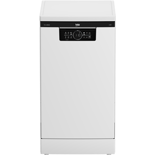Beko, 11 комплектов посуды, ширина 44,8 см, белый - Отдельностоящая посудомоечная машина