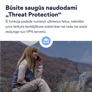 NordVPN Standard - 1-Year VPN & Cybersecurity Software Subscription For 6 Devices