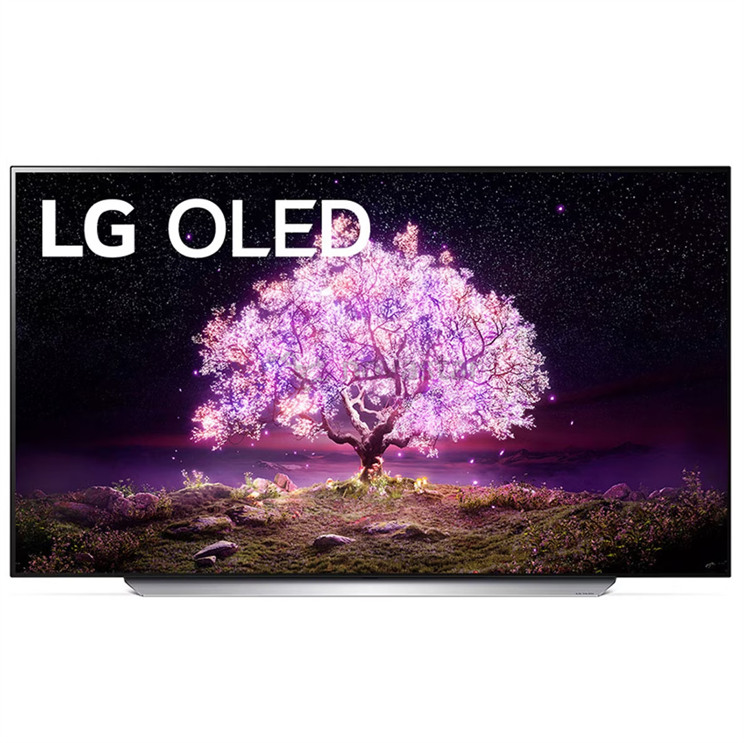 LG OLED83C11LA, 83'', 4K UHD, OLED, central stand, black - TV