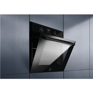 Electrolux SurroundCook 600, 65 л, черный - Интегрируемый духовой шкаф