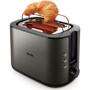 Philips Viva Collection, 950 W, grey - Toaster