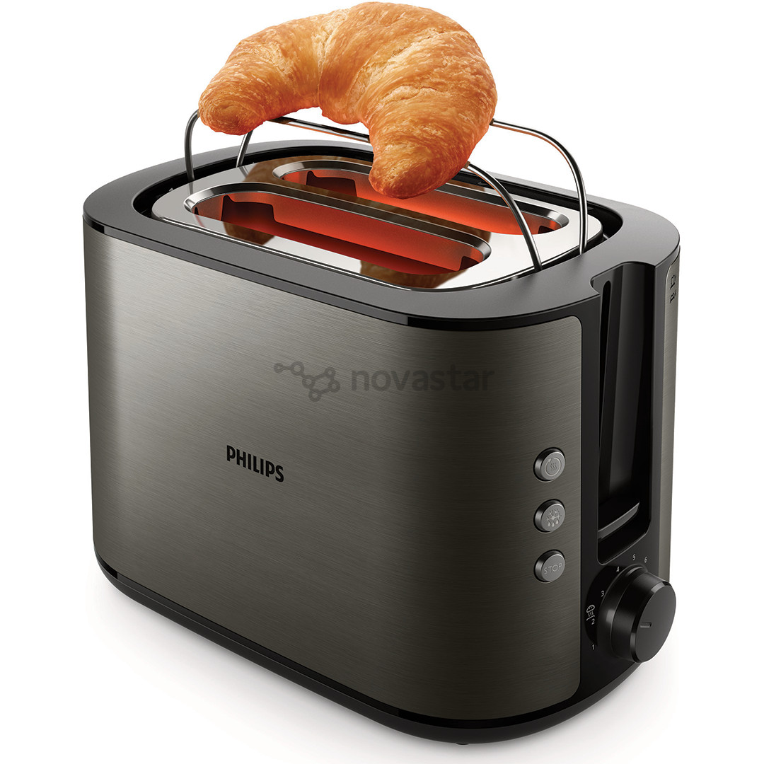 Philips Viva Collection, 950 W, grey - Toaster