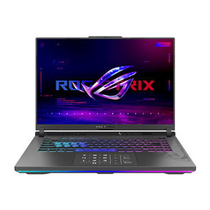 ASUS ROG Strix G16, 16", WQXGA, 240 Гц, i7, 16 ГБ, 1 ТБ, RTX 4060, W11H, черный - Ноутбук G614JV-N4071W