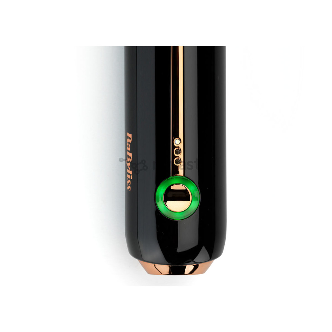 BaByliss, 25 мм, 160-180°C, беспроводное использование, черный - Щипцы для завивки