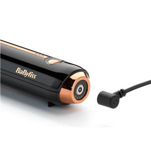 BaByliss, 25 мм, 160-180°C, беспроводное использование, черный - Щипцы для завивки