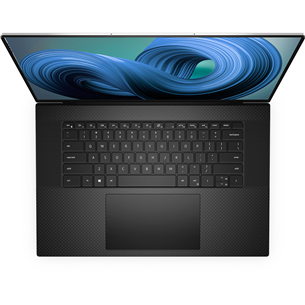 Nešiojamas kompiuteris Dell XPS 17 9720, UHD+, i7, 32 GB, 1 TB, RTX 3060, W11P, silver