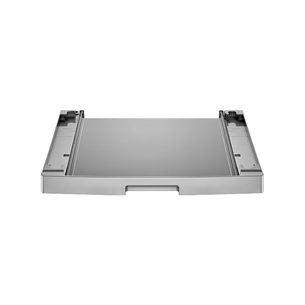 LG, grey - Stacking kit with pull-out shelf