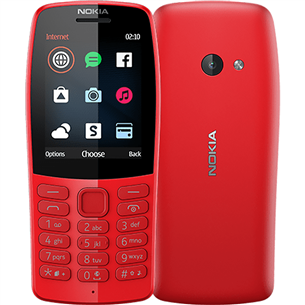 Nokia 210 Dual SIM, Red 16OTRR01A02