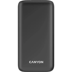Canyon PB-301, 30 000 мАч, USB-A, USB-C, черный - Внешний аккумулятор