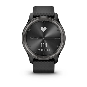 Garmin Vivomove Trend, черный - Спортивные смарт-часы