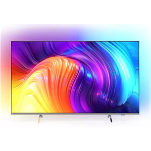 Philips The One PUS8507, 43", 4K UHD, LED LCD, боковые ножки, серебристый - Телевизор