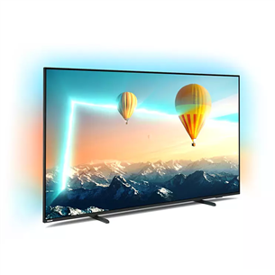 Philips PUS8007, 43'', 4K UHD, LED LCD, боковые ножки, черный - Телевизор