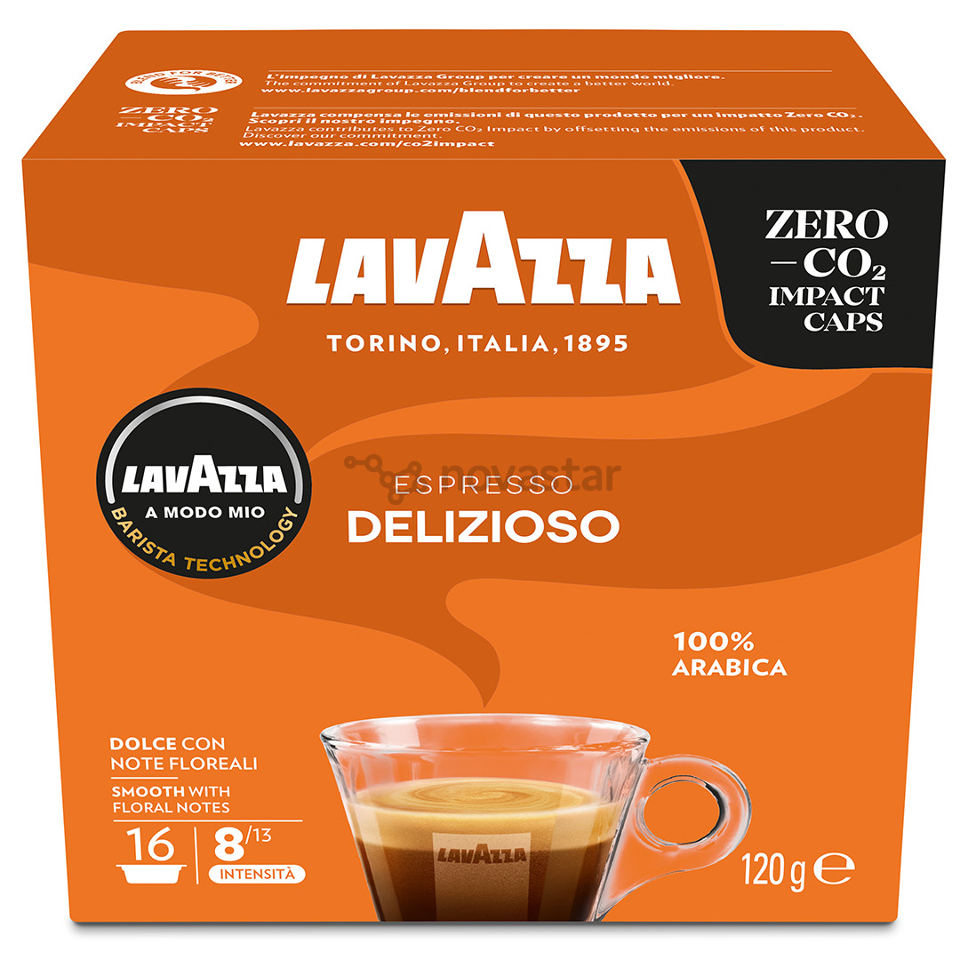 Kavos kapsulės Lavazza A Modo Mio Delizioso, 16 vnt.