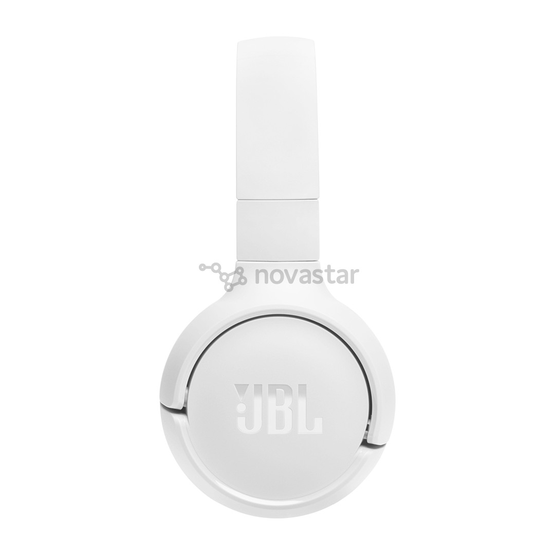 JBL Tune 520BT, baltos - Belaidės ausinės