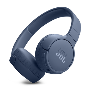 Ausinės JBL Tune 670NC, adaptive noise cancelling, blue, belaidės