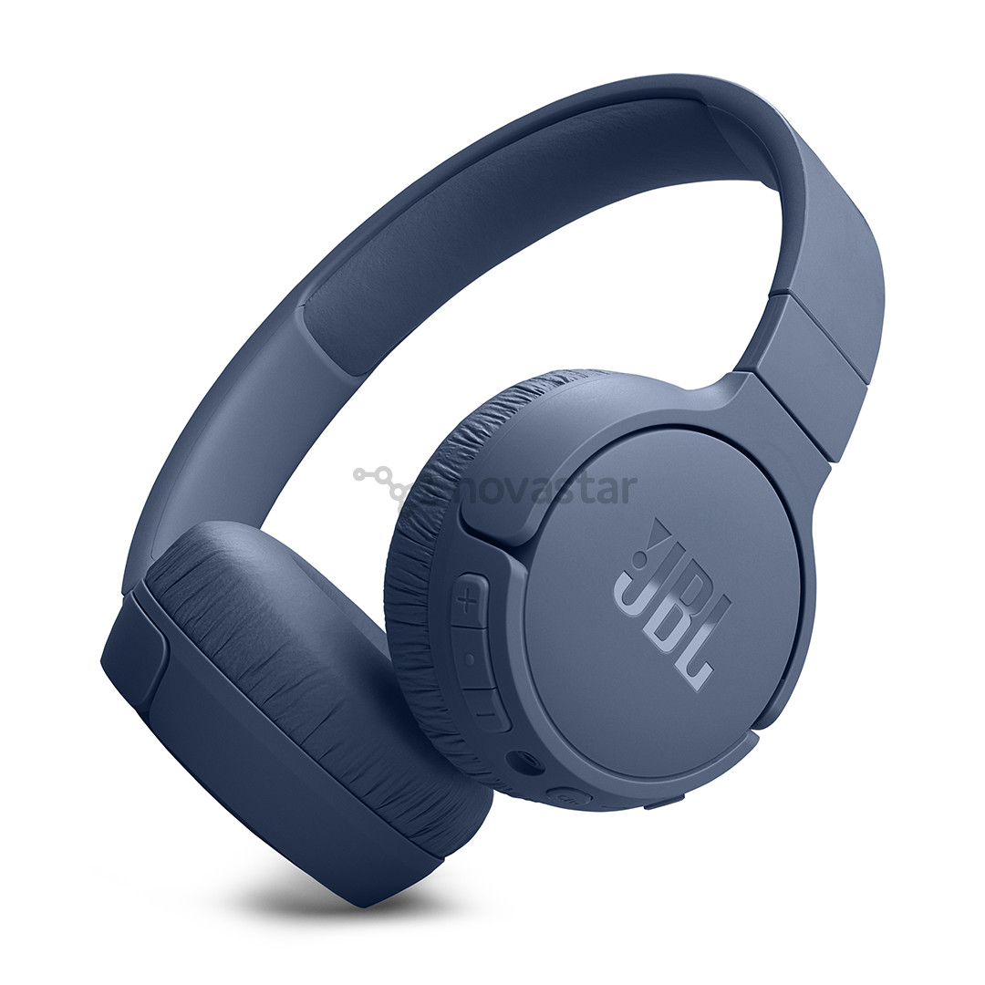 Belaidės ausinės JBL Tune 670NC, prisitaikantis triukšmo slopinimas, mėlynos