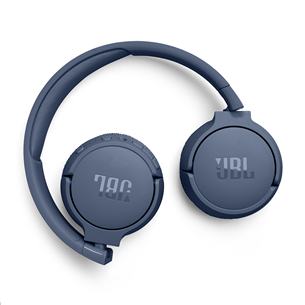 Ausinės JBL Tune 670NC, adaptive noise cancelling, blue, belaidės