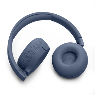 Ausinės JBL Tune 670NC, adaptive noise cancelling, blue, belaidės