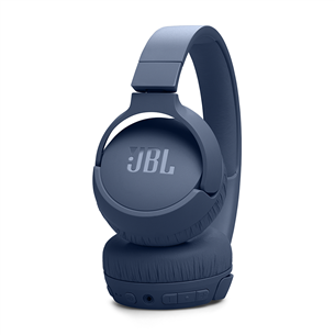 Ausinės JBL Tune 670NC, adaptive noise cancelling, blue, belaidės