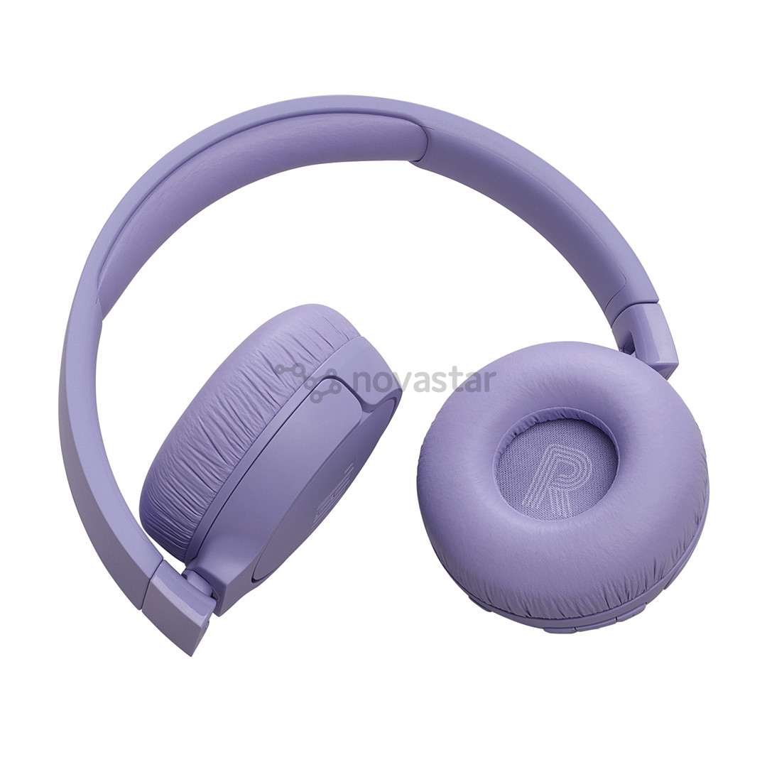 Belaidės ausinės JBL Tune 670NC, prisitaikantis triukšmo slopinimas, violetinės