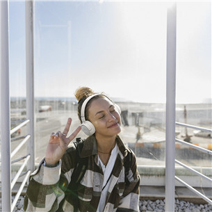 Belaidės ausinės JBL Tune 670NC, prisitaikantis triukšmo slopinimas