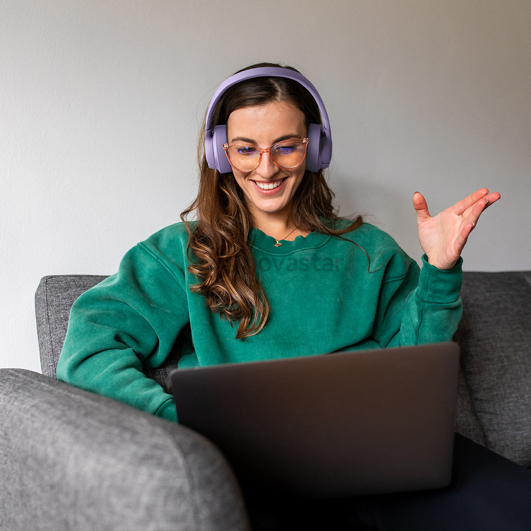 JBL Tune 770NC, prisitaikantis triukšmo slopinimas, violetinės - Belaidės ausinės