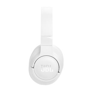 JBL Tune 770NC, adaptive noise cancelling, white - Belaidės ausinės