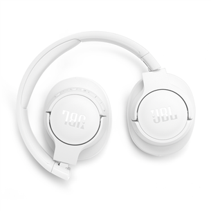 JBL Tune 770NC, adaptive noise cancelling, white - Belaidės ausinės