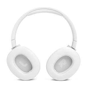 JBL Tune 770NC, adaptive noise cancelling, white - Belaidės ausinės