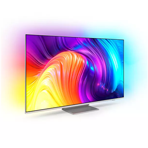 Philips The One PUS8807, 65", 4K UHD, LED LCD, central stand, silver - TV