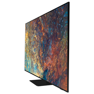 Samsung QN90A, 98'', 4K UHD, Neo QLED, central stand, black - Televizorius