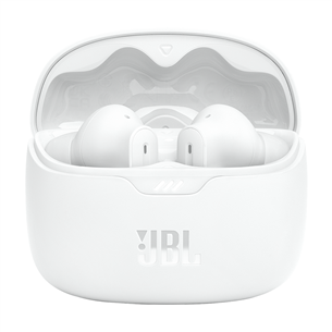 JBL Tune Beam, active noise cancelling, white - True Wireless Earbuds