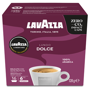 Lavazza A Modo Mio Lungo Dolce, 16 pcs - Coffee capsules