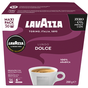 Lavazza A Modo Mio Lungo Dolce, 36 порций - Кофейные капсулы