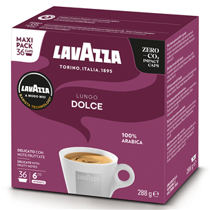 Kavos kapsulės Lavazza A Modo Mio Lungo Dolce, 36