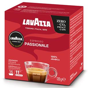 Kavos kapsulės Lavazza A Modo Mio Passionale, 16 vnt.