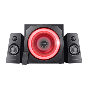 Trust GXT 629 Tytan, 2.1, RGB, black - PC Speakers