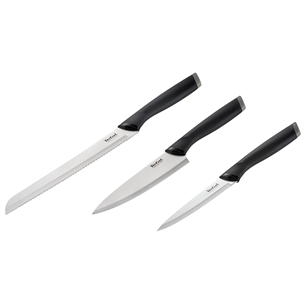 Tefal Essential, 3 шт, черный - Набор ножей K221S355