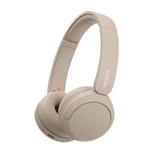 Ausinės Sony WH-CH520, Belaidės, beige