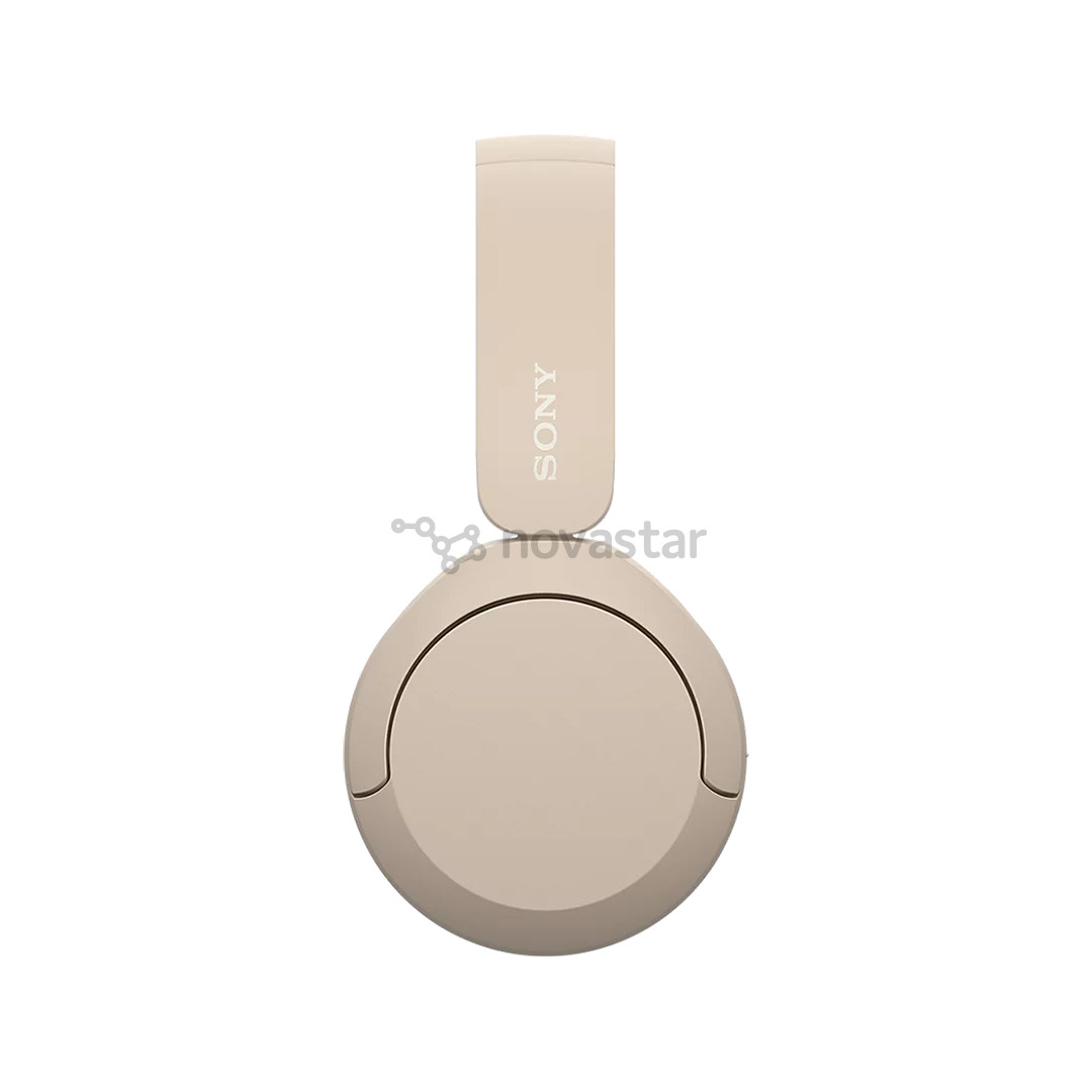 Sony WH-CH520, smėlio spalvos - Belaidės ausinės