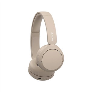 Ausinės Sony WH-CH520, Belaidės, beige